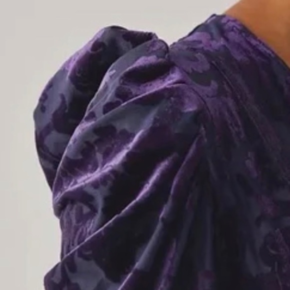 Free People Magic Hour Purple Bodysuit - Long Sleeve - Large - Picture 2 of 4